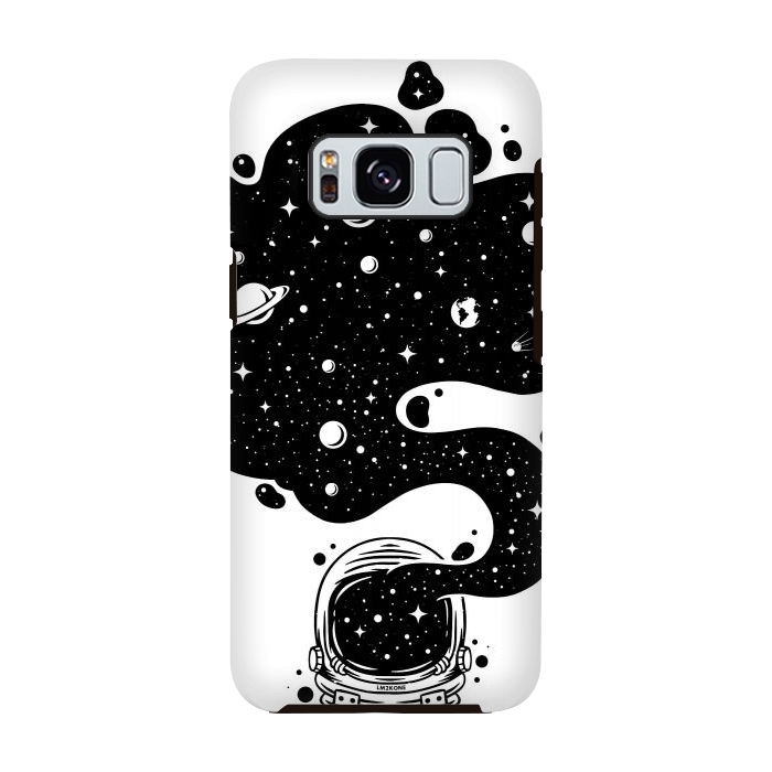 Galaxy S8 StrongFit Cosmic Spirit Astronaut by LM2Kone