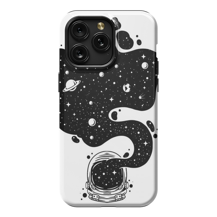 iPhone 15 Pro Max StrongFit Cosmic Spirit Astronaut by LM2Kone
