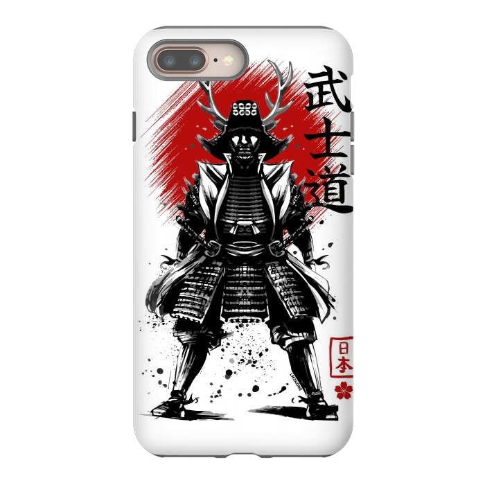 iPhone 8 plus StrongFit The Way of the Samurai - Bushido by LM2Kone