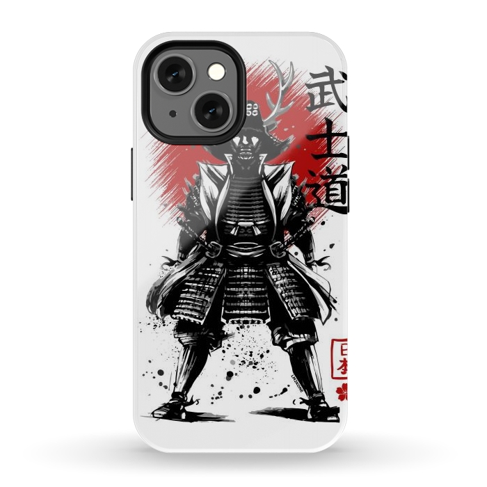 iPhone 12 mini StrongFit The Way of the Samurai - Bushido by LM2Kone