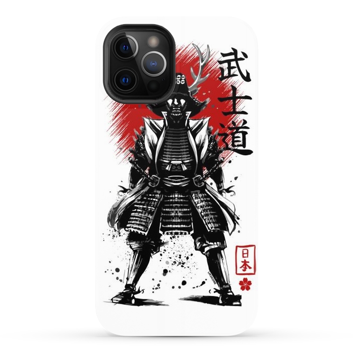 iPhone 12 Pro Max StrongFit The Way of the Samurai - Bushido by LM2Kone