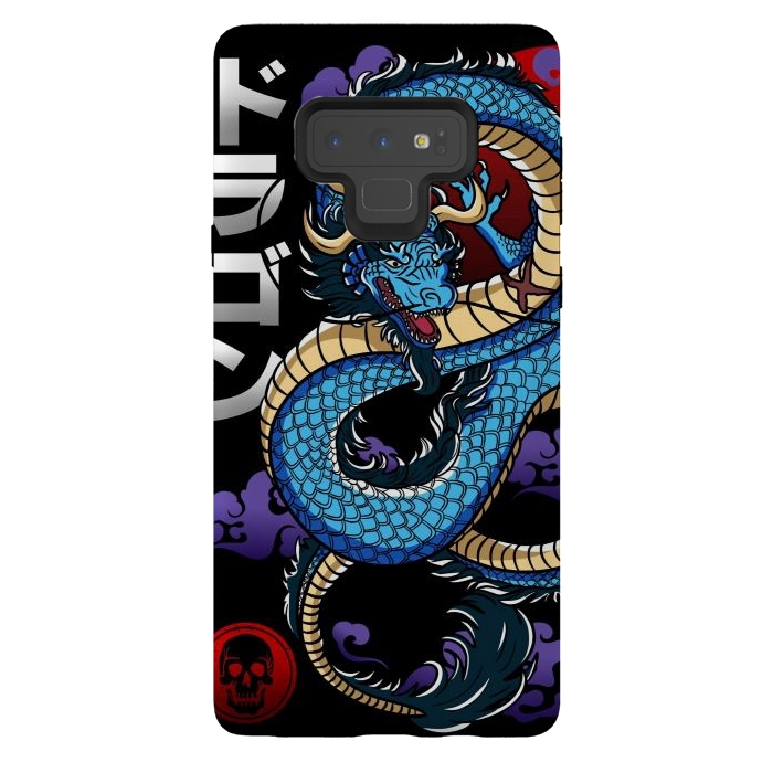 Galaxy Note 9 StrongFit Japanese Dragon Emperor by LM2Kone