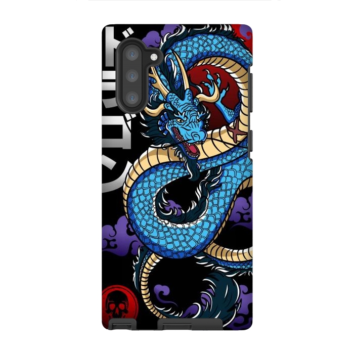 Galaxy Note 10 StrongFit Japanese Dragon Emperor by LM2Kone