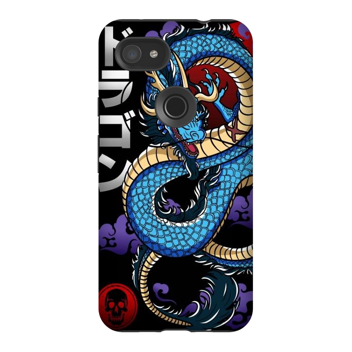 Pixel 3AXL StrongFit Japanese Dragon Emperor by LM2Kone