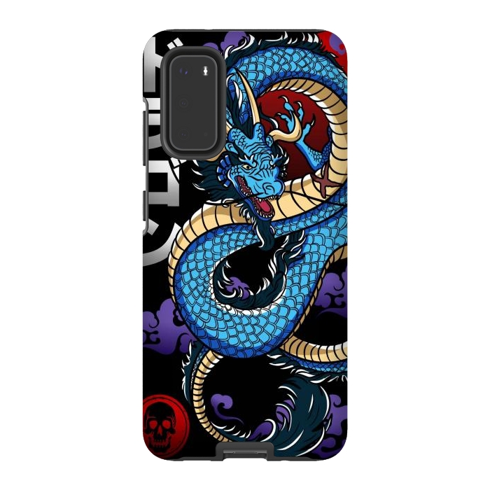 Galaxy S20 StrongFit Japanese Dragon Emperor by LM2Kone