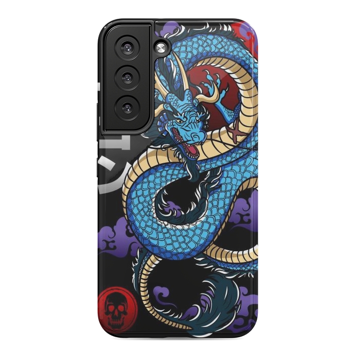 Galaxy S22 StrongFit Japanese Dragon Emperor by LM2Kone