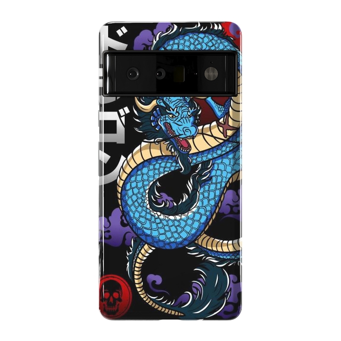 Pixel 6 Pro StrongFit Japanese Dragon Emperor by LM2Kone