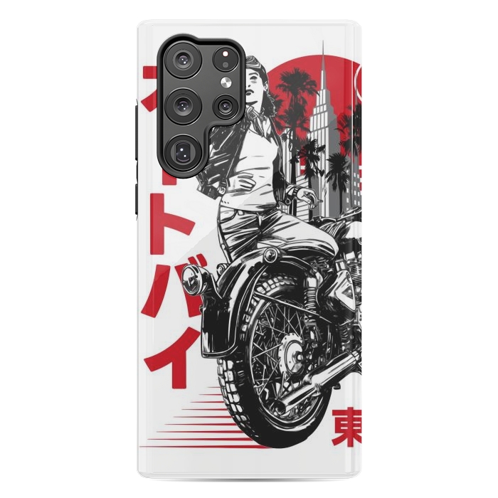 Galaxy S22 Ultra StrongFit Urban Japanese Motorcycle by LM2Kone