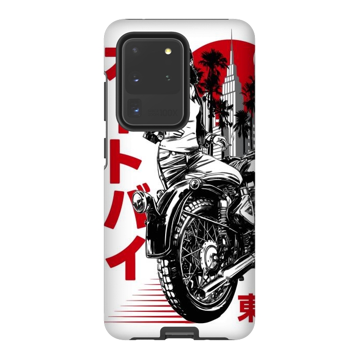 Galaxy S20 Ultra StrongFit Urban Japanese Motorcycle by LM2Kone