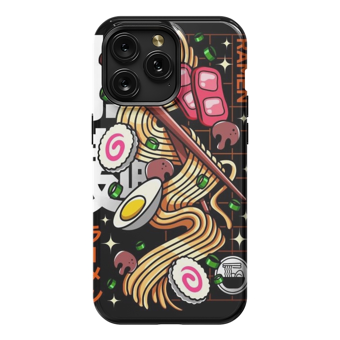iPhone 15 Pro Max StrongFit Japanese Ramen Noodles by LM2Kone