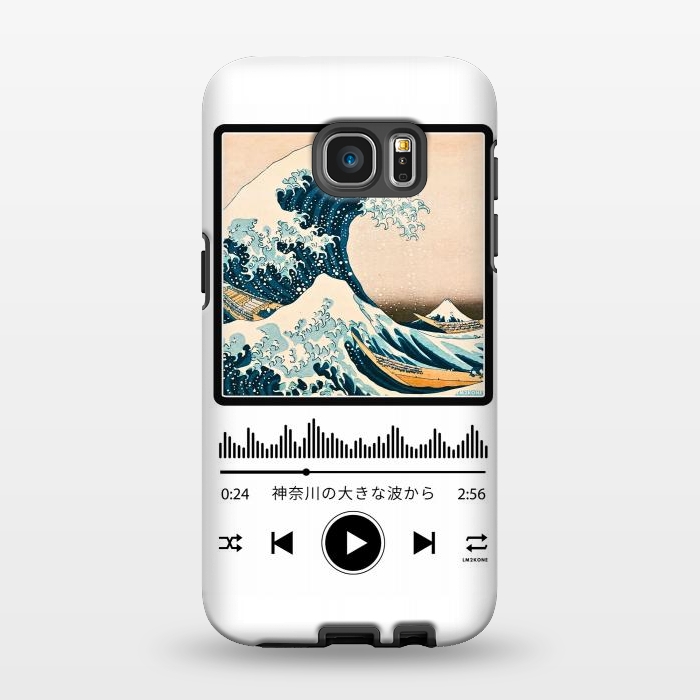 Galaxy S7 EDGE StrongFit Soundtrack - Great Wave off Kanagawa by LM2Kone