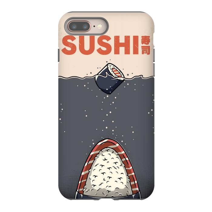 iPhone 7 plus StrongFit SUSHI Shark by LM2Kone