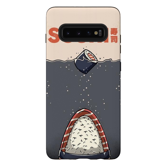 Galaxy S10 plus StrongFit SUSHI Shark by LM2Kone