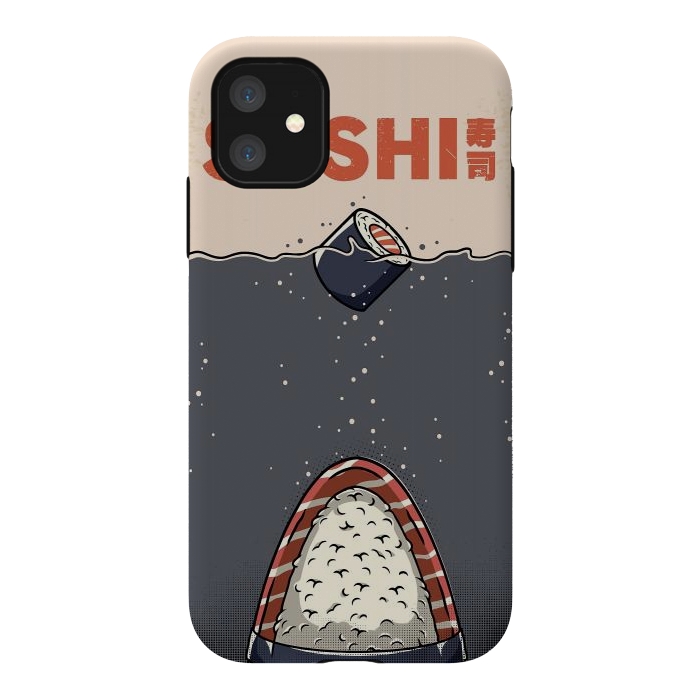 iPhone 11 StrongFit SUSHI Shark by LM2Kone