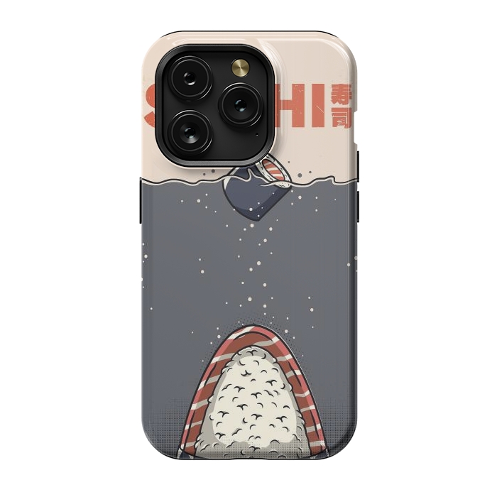 iPhone 15 Pro StrongFit SUSHI Shark by LM2Kone