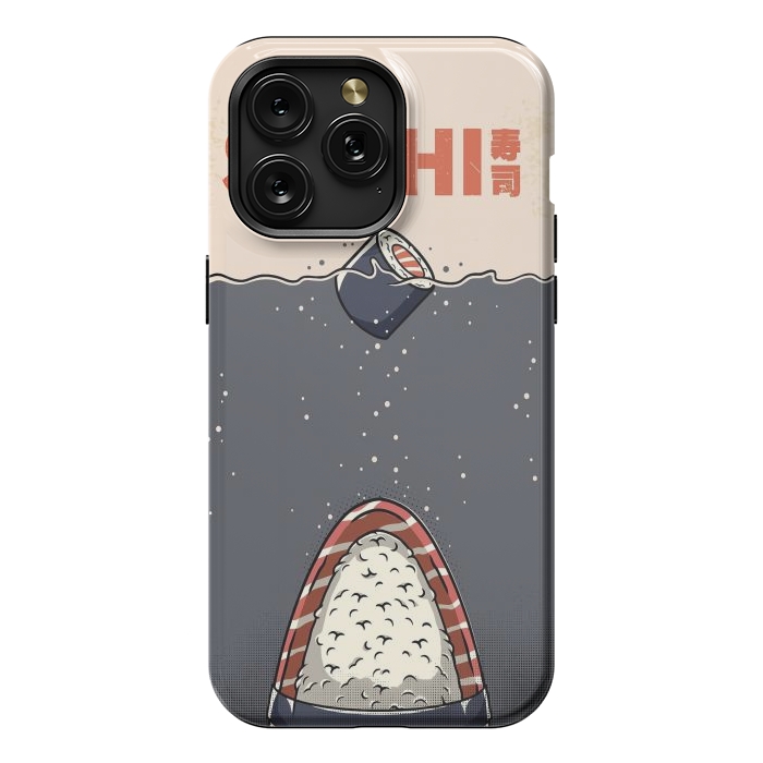 iPhone 15 Pro Max StrongFit SUSHI Shark by LM2Kone