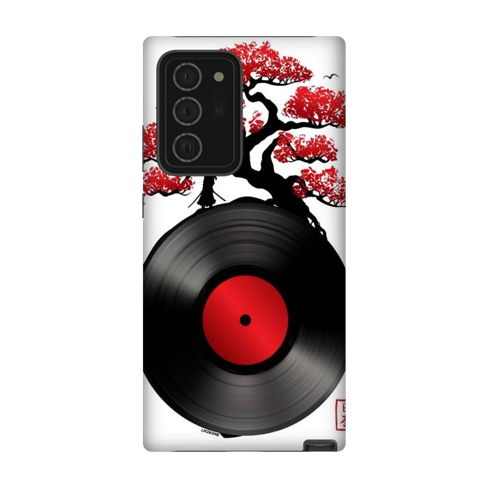Galaxy Note 20 Ultra StrongFit Japanese Music Vinyl by LM2Kone