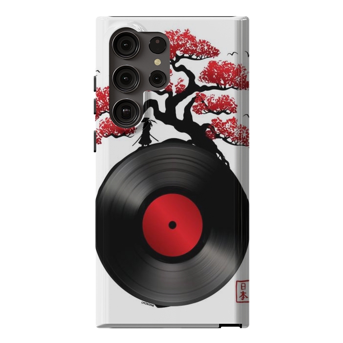 Galaxy S23 Ultra StrongFit Japanese Music Vinyl by LM2Kone