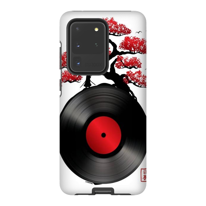 Galaxy S20 Ultra StrongFit Japanese Music Vinyl by LM2Kone