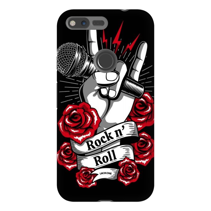 Pixel XL StrongFit Rock N Roll - Metal Roses by LM2Kone