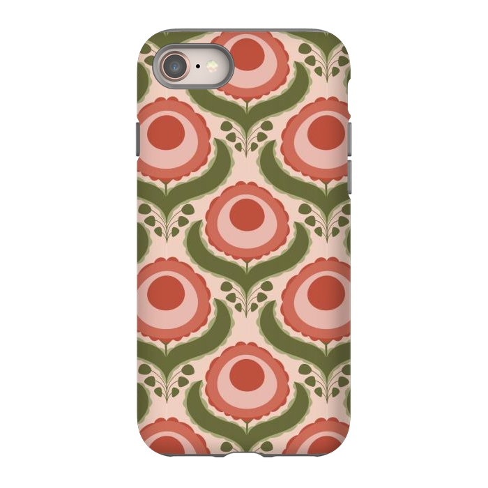 iPhone SE StrongFit Geometric Floral by Tiny Thistle Studio
