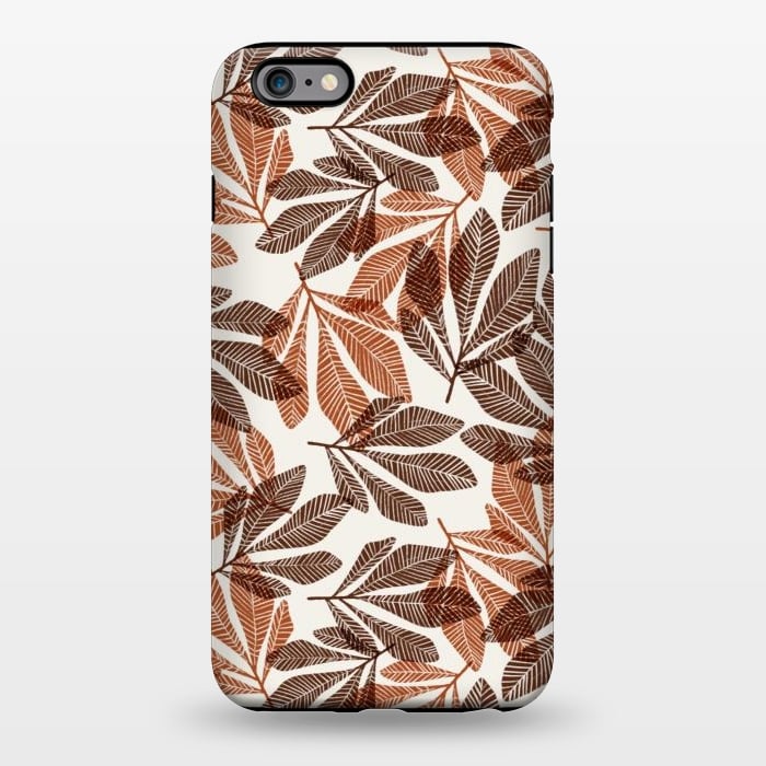 iPhone 6/6s plus StrongFit Lacy Leaves by Tiny Thistle Studio