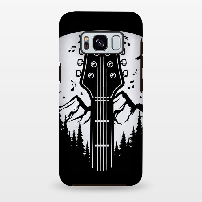 Galaxy S8 plus StrongFit Forest Guitar Pick by LM2Kone