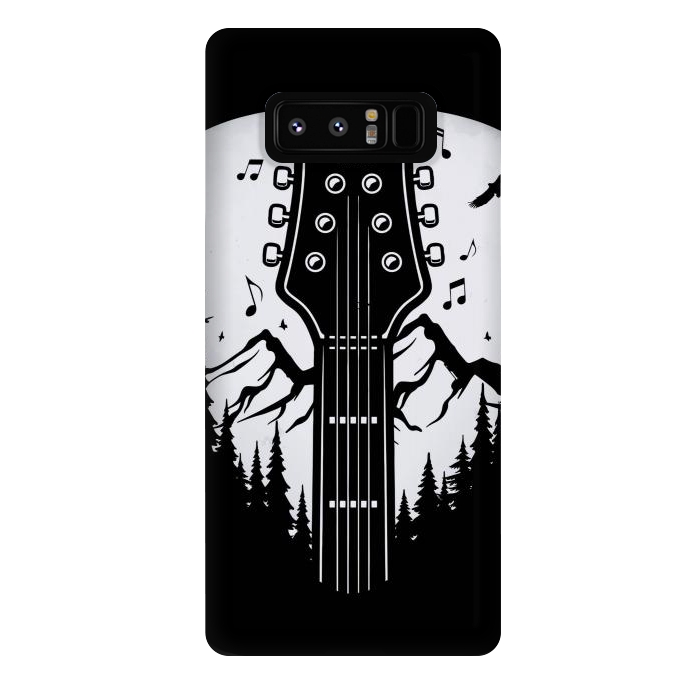 Galaxy Note 8 StrongFit Forest Guitar Pick by LM2Kone