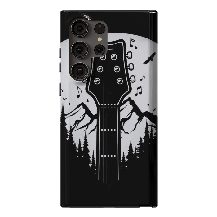 Galaxy S23 Ultra StrongFit Forest Guitar Pick by LM2Kone