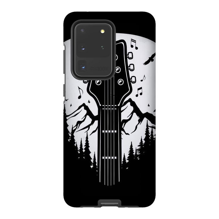 Galaxy S20 Ultra StrongFit Forest Guitar Pick by LM2Kone