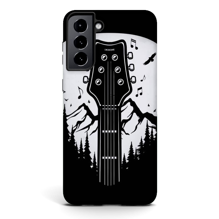 Galaxy S21 StrongFit Forest Guitar Pick by LM2Kone