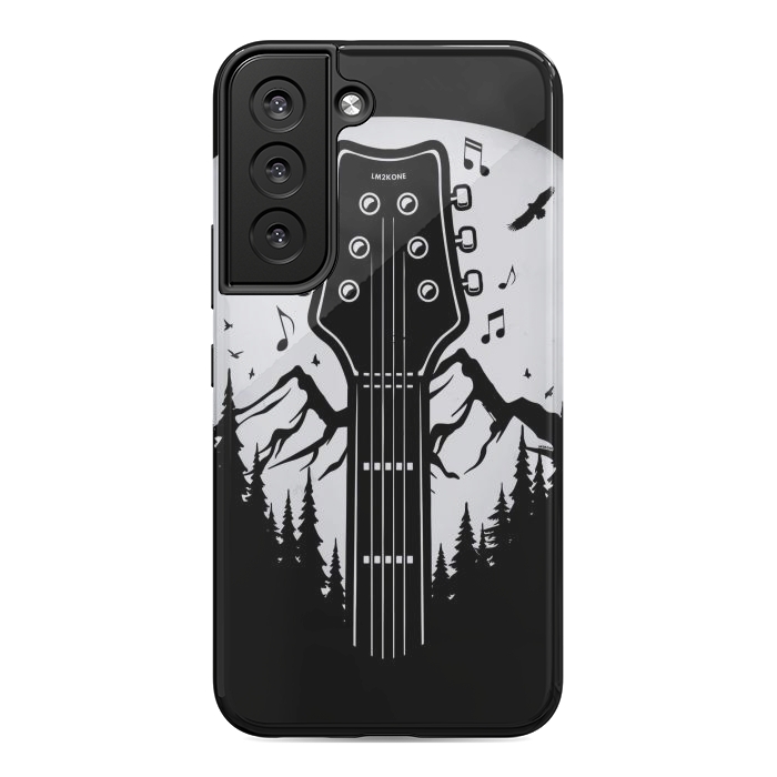 Galaxy S22 StrongFit Forest Guitar Pick by LM2Kone