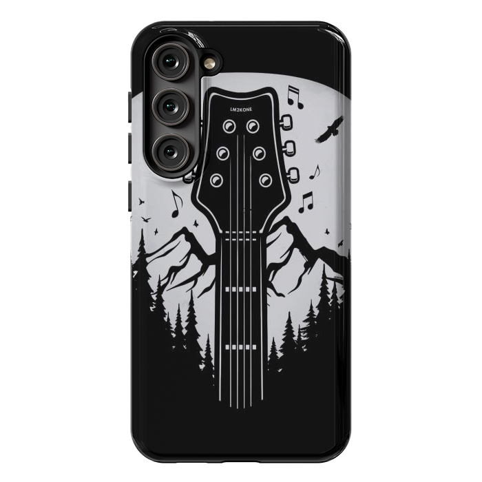 Galaxy S23 Plus StrongFit Forest Guitar Pick by LM2Kone