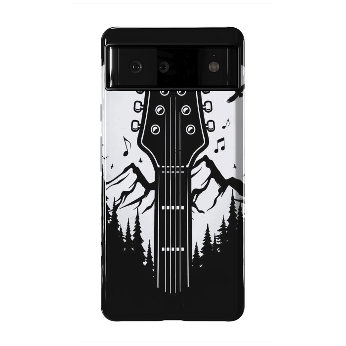 Pixel 6 StrongFit Forest Guitar Pick by LM2Kone