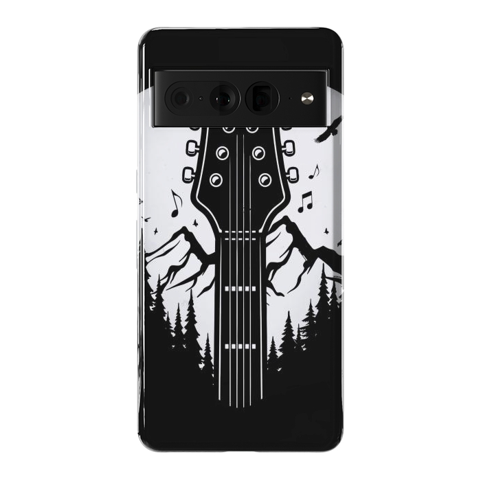 Pixel 7 Pro StrongFit Forest Guitar Pick by LM2Kone