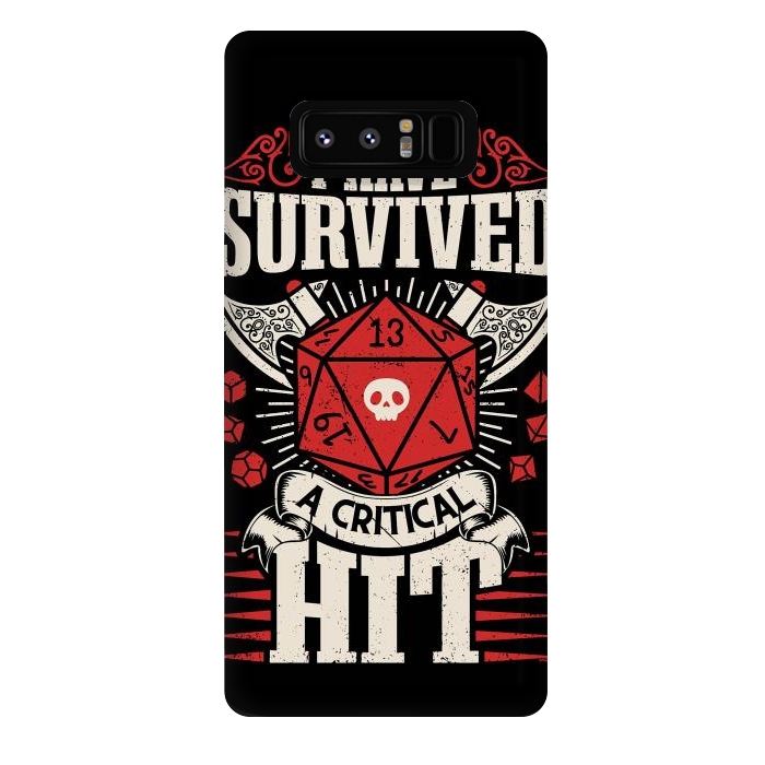 Galaxy Note 8 StrongFit I have survived a critical Hit - RPG by LM2Kone