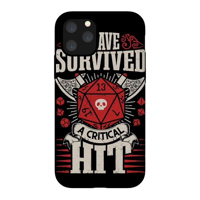 iPhone 11 Pro StrongFit I have survived a critical Hit - RPG by LM2Kone
