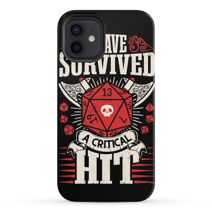 iPhone 12 StrongFit I have survived a critical Hit - RPG by LM2Kone