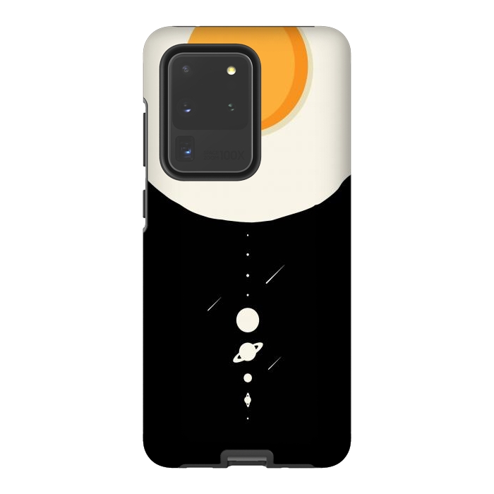 Galaxy S20 Ultra StrongFit Fried egg solar system by LM2Kone