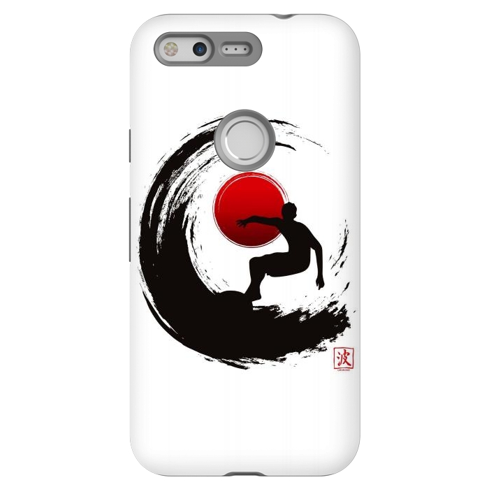 Pixel StrongFit Enso Surf Japanese black by LM2Kone