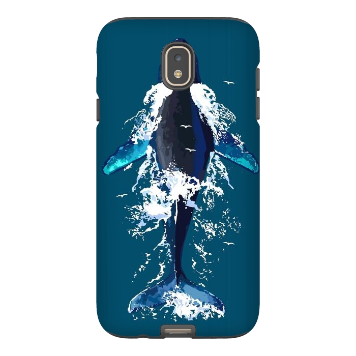 Galaxy J7 StrongFit Humpback whale in ocean by LM2Kone