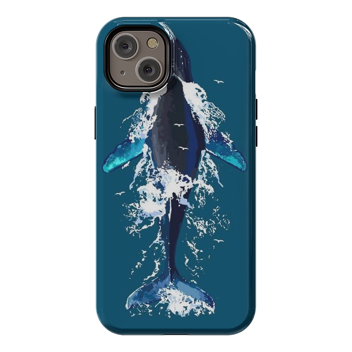 iPhone 14 Plus StrongFit Humpback whale in ocean by LM2Kone