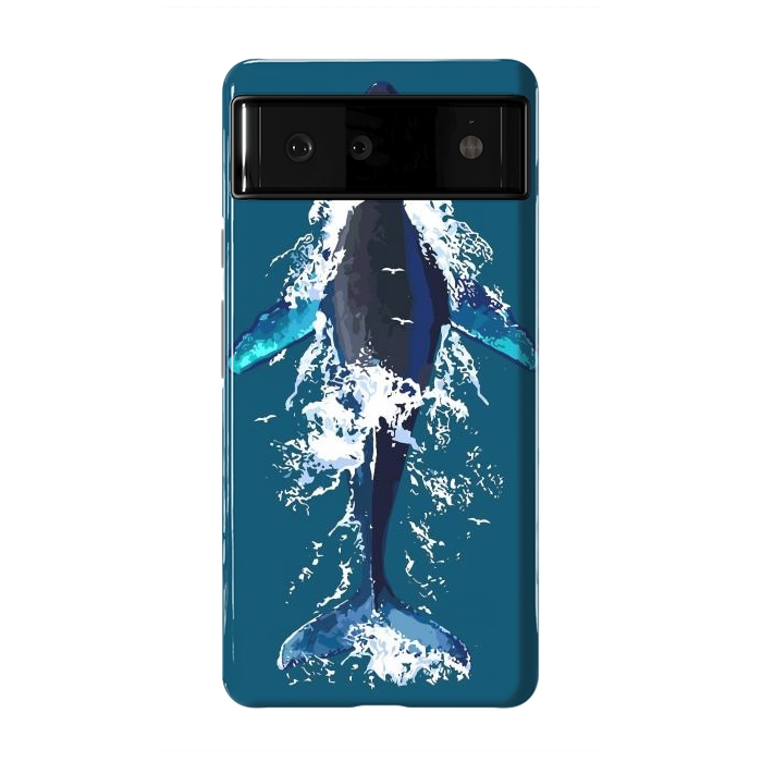 Pixel 6 StrongFit Humpback whale in ocean by LM2Kone