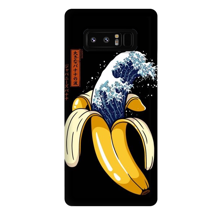 Galaxy Note 8 StrongFit The Great Wave of Banana by LM2Kone