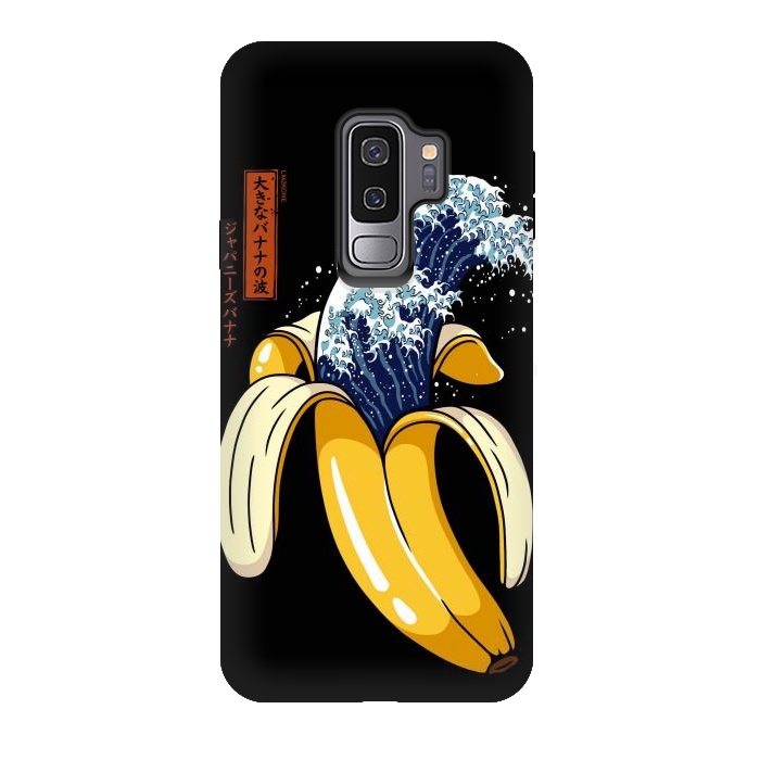 Galaxy S9 plus StrongFit The Great Wave of Banana by LM2Kone