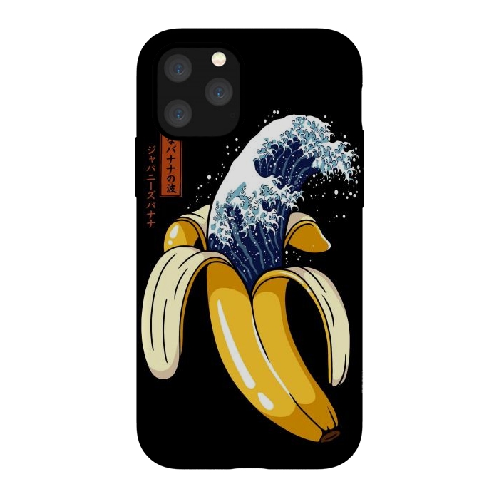 iPhone 11 Pro StrongFit The Great Wave of Banana by LM2Kone