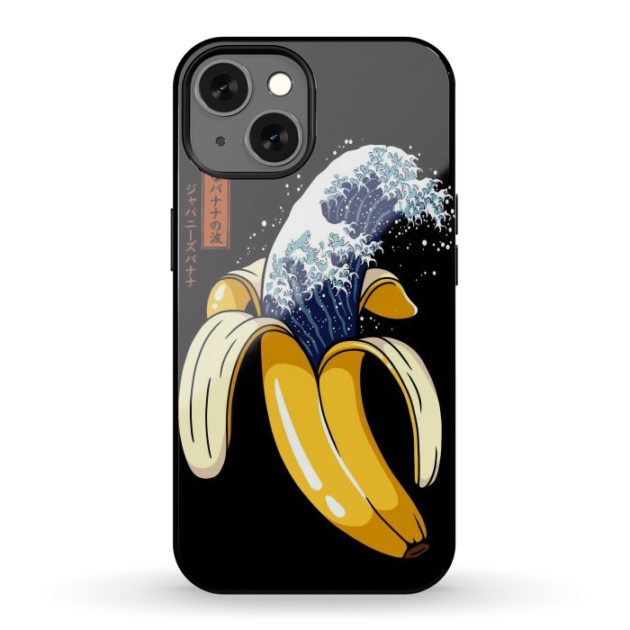 iPhone 13 StrongFit The Great Wave of Banana by LM2Kone