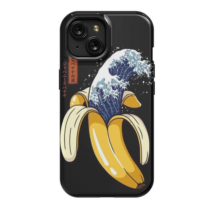 iPhone 15 StrongFit The Great Wave of Banana by LM2Kone