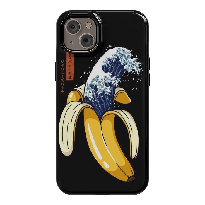 iPhone 14 Plus StrongFit The Great Wave of Banana by LM2Kone