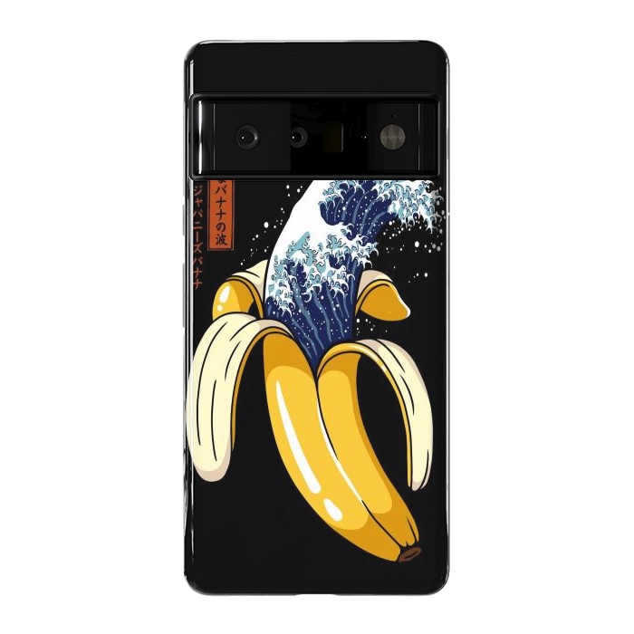Pixel 6 Pro StrongFit The Great Wave of Banana by LM2Kone